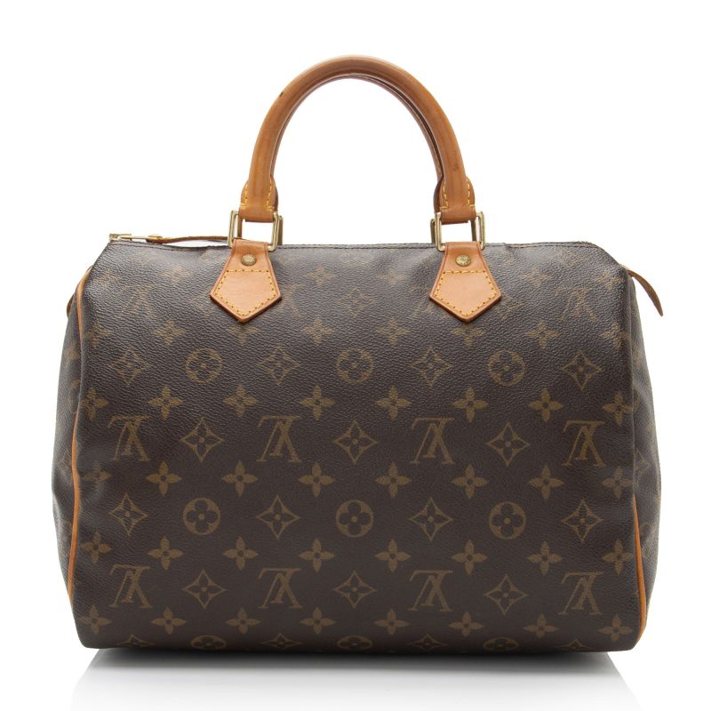 Louis Vuitton Vintage Monogram Canvas Speedy 30 Satchel (Owe8gC) - Image 3