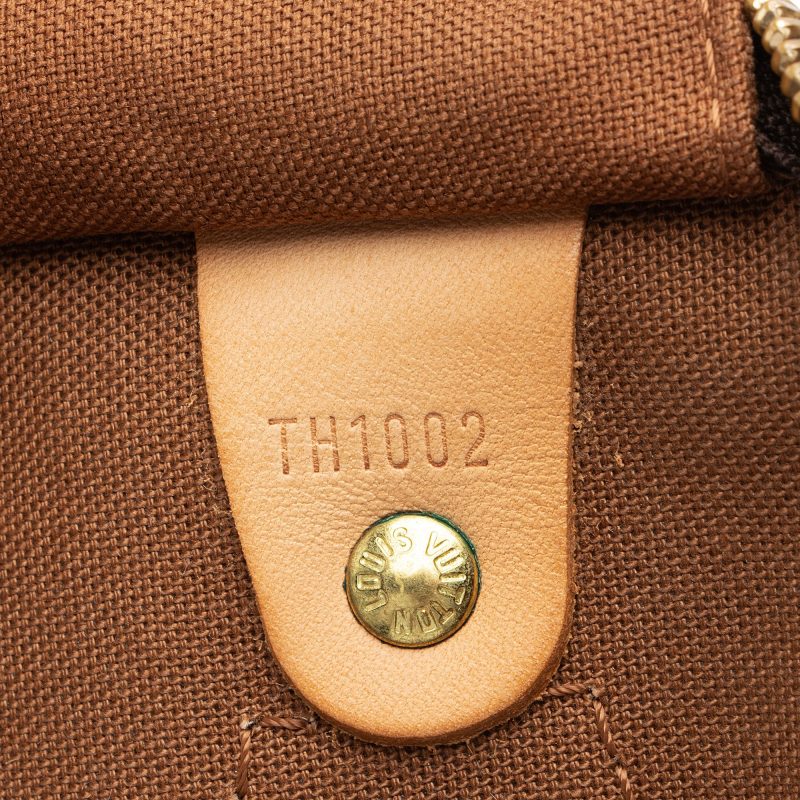 Louis Vuitton Vintage Monogram Canvas Speedy 30 Satchel (Owe8gC) - Image 6