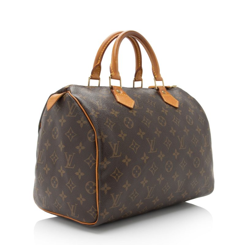 Louis Vuitton Vintage Monogram Canvas Speedy 30 Satchel (Owe8gC) - Image 2