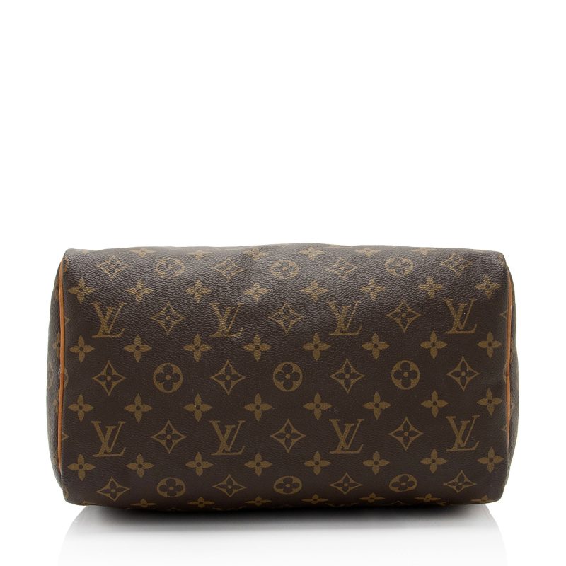 Louis Vuitton Vintage Monogram Canvas Speedy 30 Satchel (qPZpG7) - Image 4