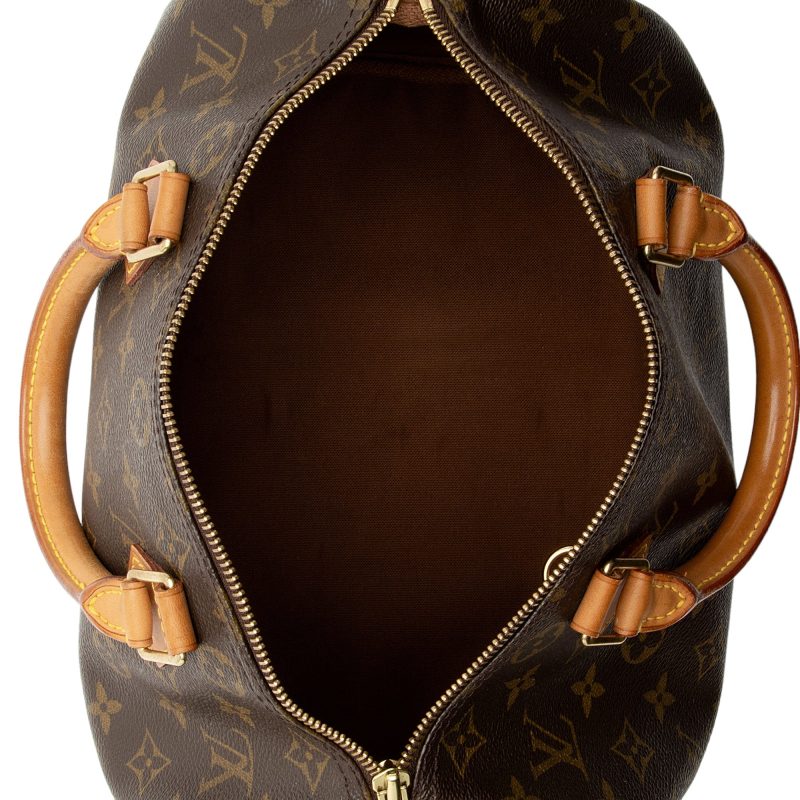 Louis Vuitton Vintage Monogram Canvas Speedy 30 Satchel (2mH6P9) - Image 7