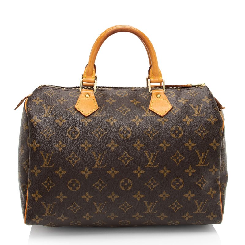 Louis Vuitton Vintage Monogram Canvas Speedy 30 Satchel (Vrb4VS)