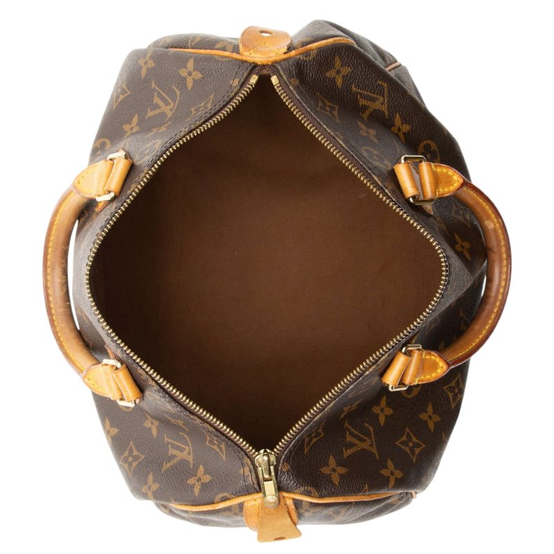 Louis Vuitton Vintage Monogram Canvas Speedy 30 Satchel (suVW6Y) - Image 7
