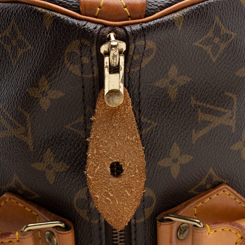 Louis Vuitton Vintage Monogram Canvas Speedy 35 Satchel (15240) - Image 9