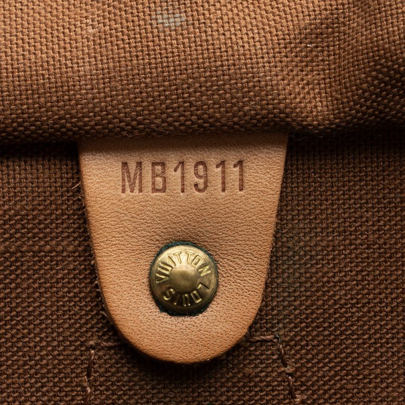 Louis Vuitton Vintage Monogram Canvas Speedy 35 Satchel (15240) - Image 6