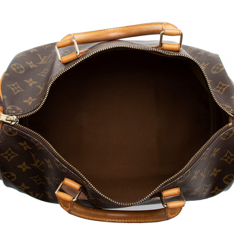 Louis Vuitton Vintage Monogram Canvas Speedy 35 Satchel (15240) - Image 7