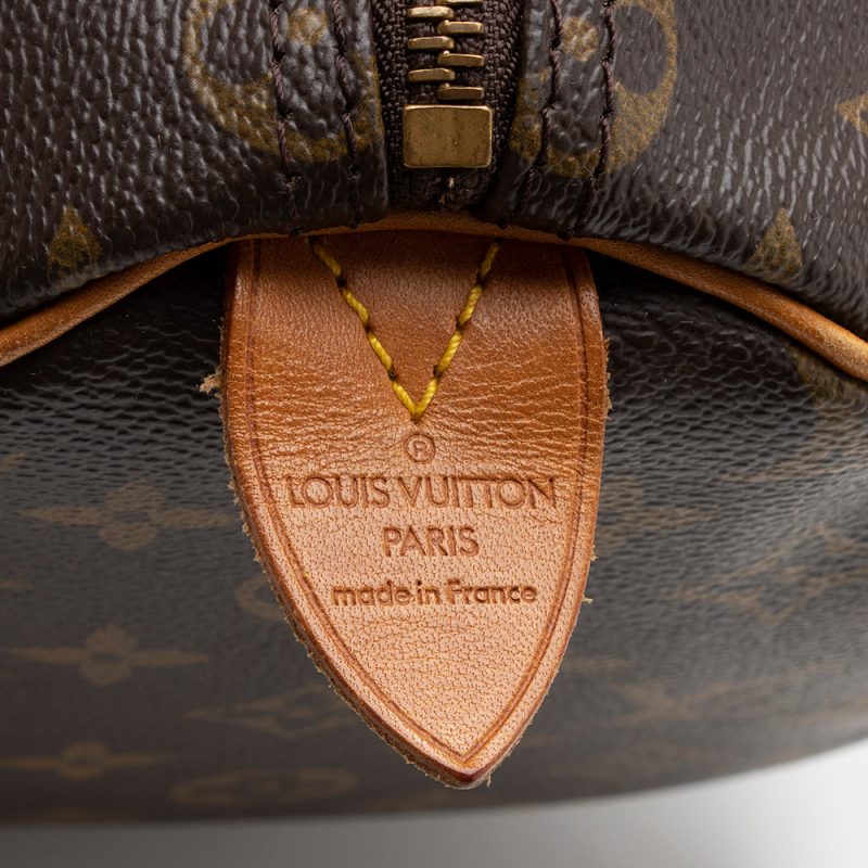 Louis Vuitton Vintage Monogram Canvas Speedy 35 Satchel (15240) - Image 8