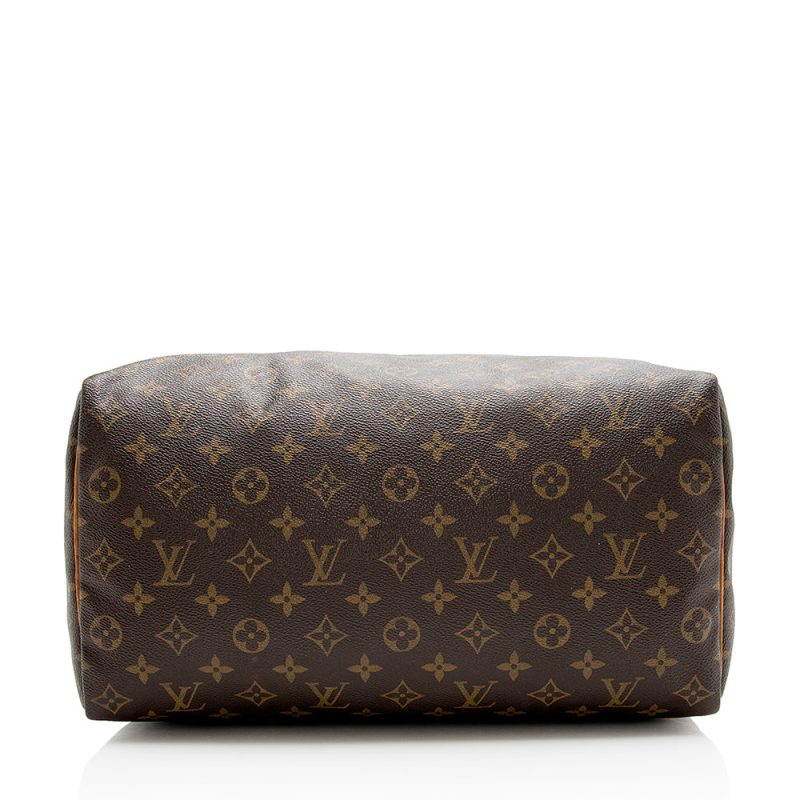 Louis Vuitton Vintage Monogram Canvas Speedy 35 Satchel (15810) - Image 4