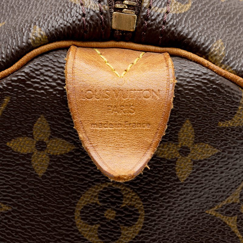 Louis Vuitton Vintage Monogram Canvas Speedy 35 Satchel (15810) - Image 8