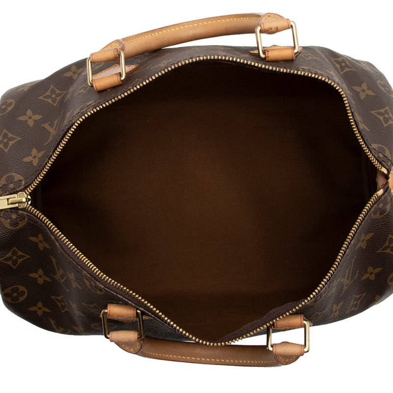 Louis Vuitton Vintage Monogram Canvas Speedy 35 Satchel (16148) - Image 7