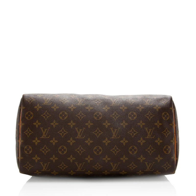 Louis Vuitton Vintage Monogram Canvas Speedy 35 Satchel (18502) - Image 4