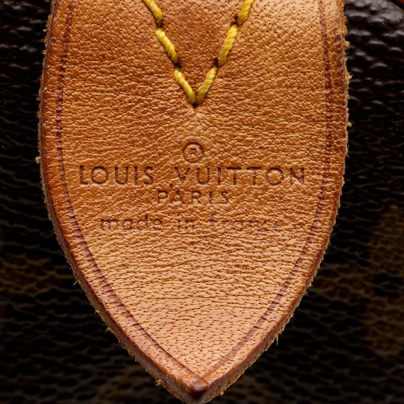 Louis Vuitton Vintage Monogram Canvas Speedy 35 Satchel (18502) - Image 8