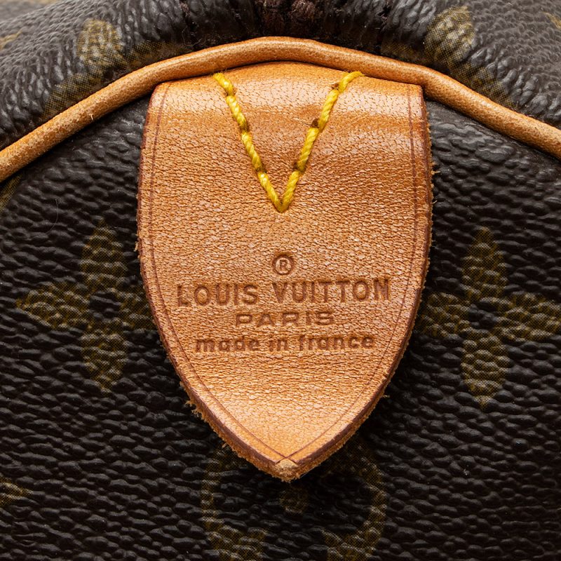 Louis Vuitton Vintage Monogram Canvas Speedy 35 Satchel - FINAL SALE (19333) - Image 8