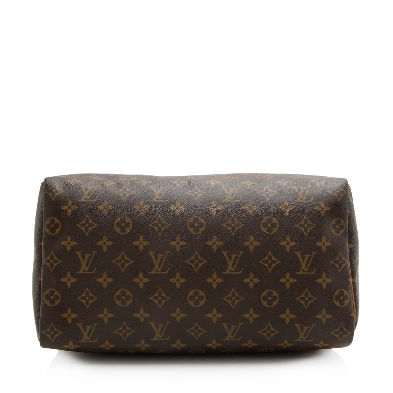 Louis Vuitton Vintage Monogram Canvas Speedy 35 Satchel (22734) - Image 4
