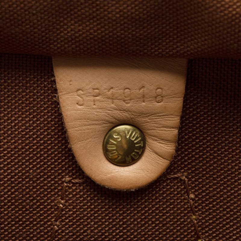 Louis Vuitton Vintage Monogram Canvas Speedy 35 Satchel (Ie8qGw) - Image 6
