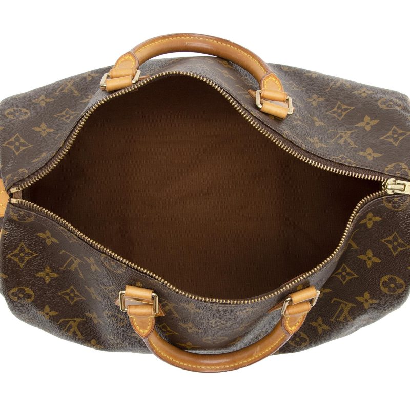 Louis Vuitton Vintage Monogram Canvas Speedy 35 Satchel (Ie8qGw) - Image 7