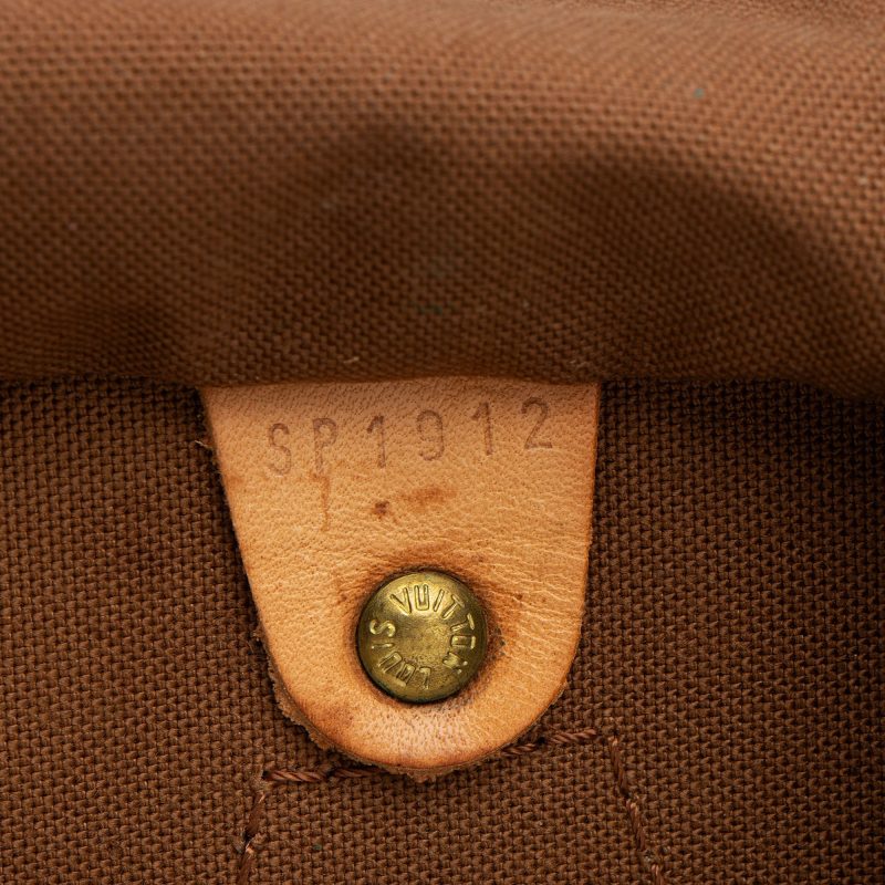 Louis Vuitton Vintage Monogram Canvas Speedy 35 Satchel (Nb4Wqo) - Image 6