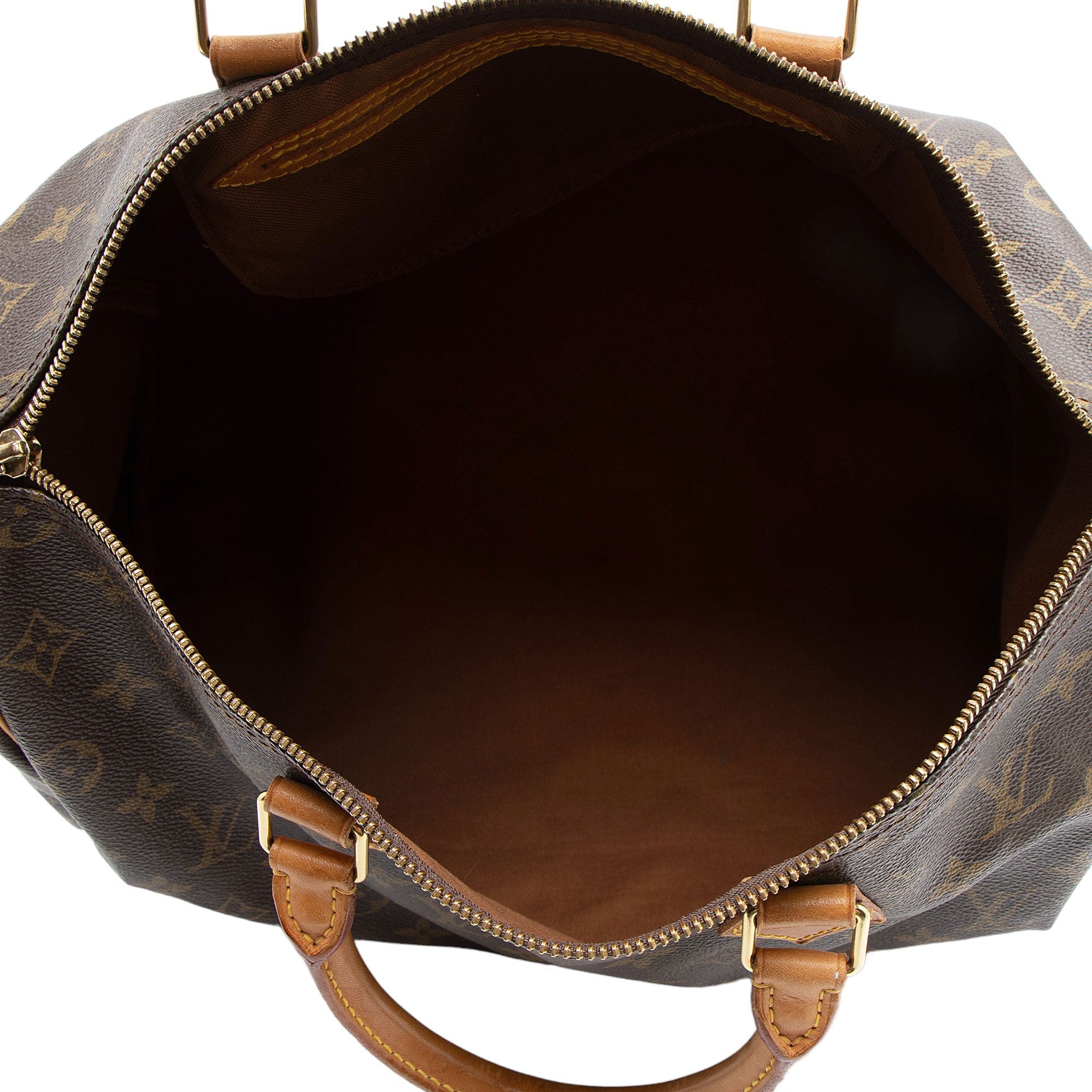 Louis Vuitton Vintage Monogram Canvas Speedy 35 Satchel (mBCKNH) - Image 7