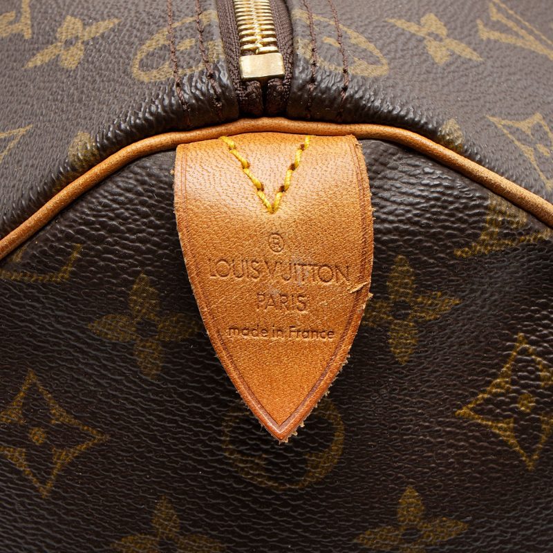 Louis Vuitton Vintage Monogram Canvas Speedy 35 Satchel (mBCKNH) - Image 8