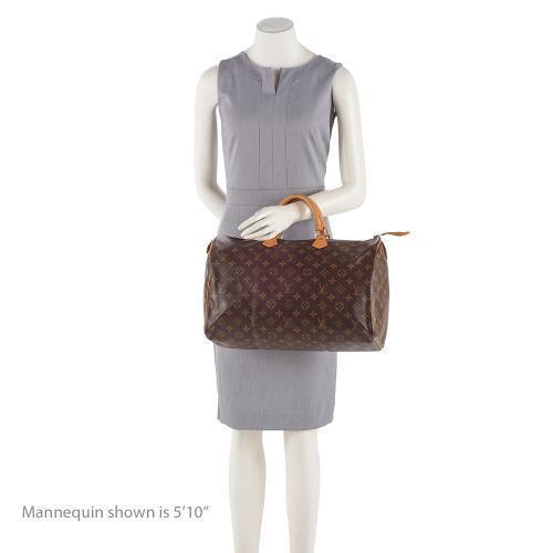 Louis Vuitton Vintage Monogram Canvas Speedy 40 Satchel (16124) - Image 5