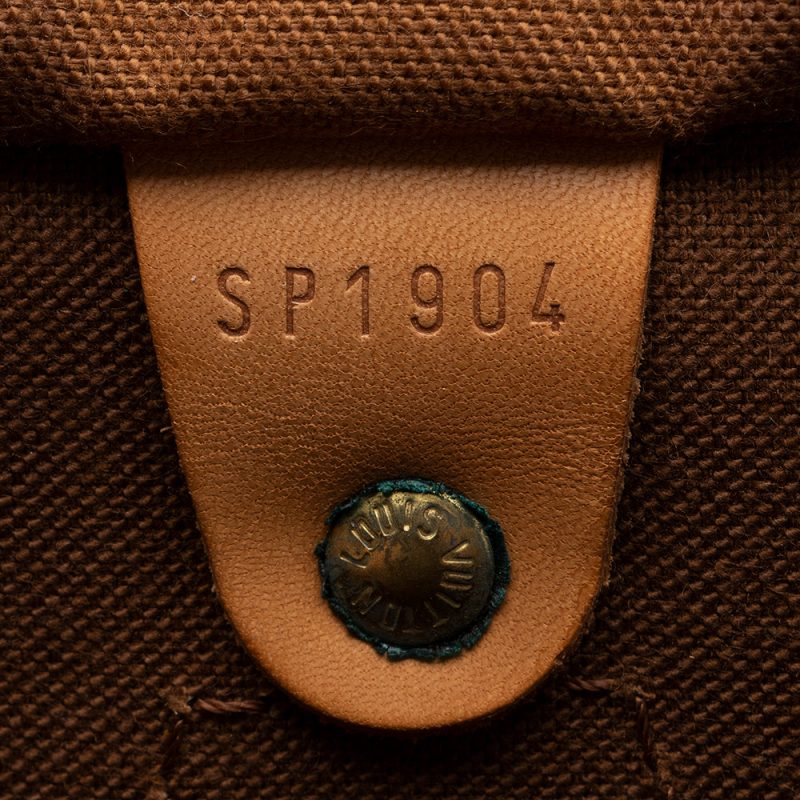 Louis Vuitton Vintage Monogram Canvas Speedy 40 Satchel (16140) - Image 6