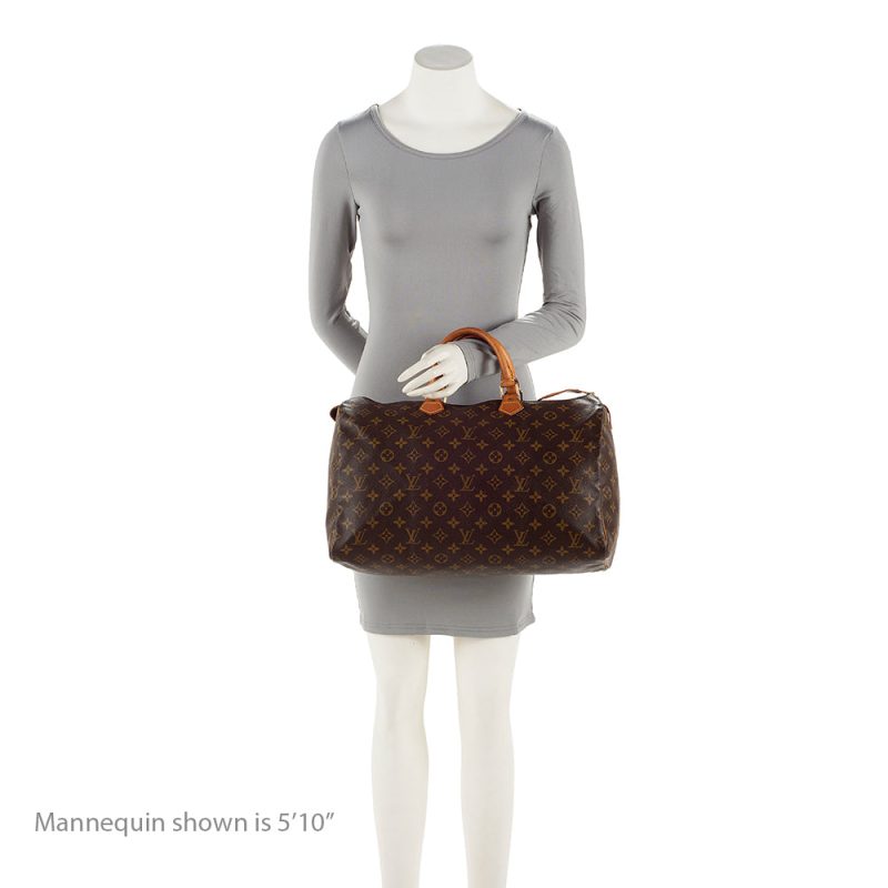 Louis Vuitton Vintage Monogram Canvas Speedy 40 Satchel (20189) - Image 5