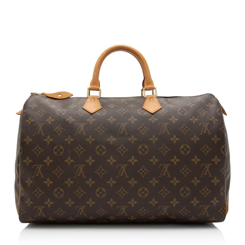 Louis Vuitton Vintage Monogram Canvas Speedy 40 Satchel (uE7Gjr) - Image 3