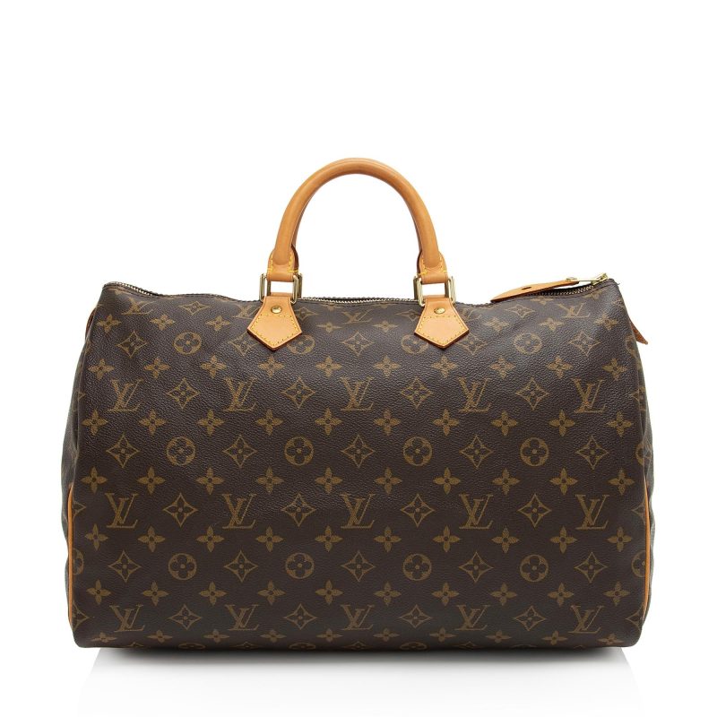 Louis Vuitton Vintage Monogram Canvas Speedy 40 Satchel (rntbZz)
