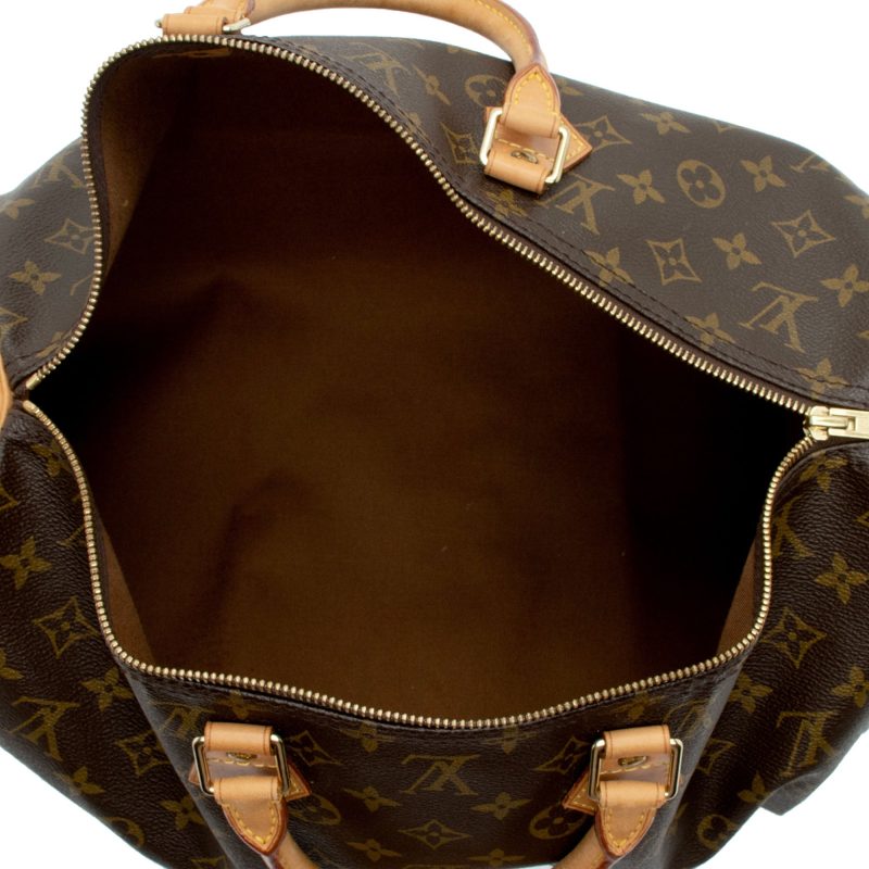 Louis Vuitton Vintage Monogram Canvas Speedy 40 Satchel (eyYBWC) - Image 7