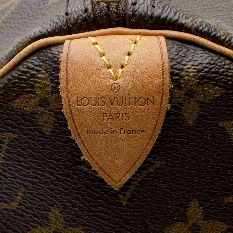 Louis Vuitton Vintage Monogram Canvas Speedy 40 Satchel (eyYBWC) - Image 8