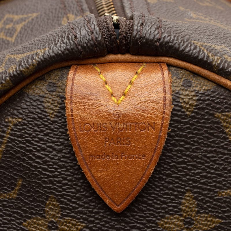 Louis Vuitton Vintage Monogram Canvas Speedy 40 Satchel (LuNiKk) - Image 8