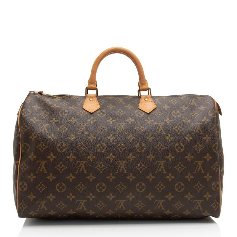Louis Vuitton Vintage Monogram Canvas Speedy 40 Satchel - FINAL SALE (pnyDKR) - Image 3