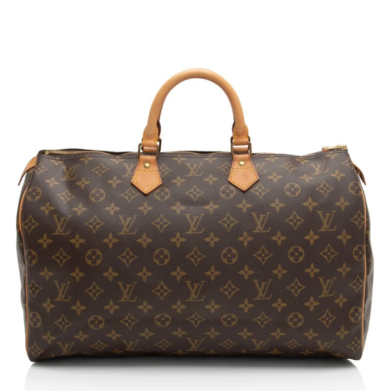 Louis Vuitton Vintage Monogram Canvas Speedy 40 Satchel - FINAL SALE (pnyDKR)