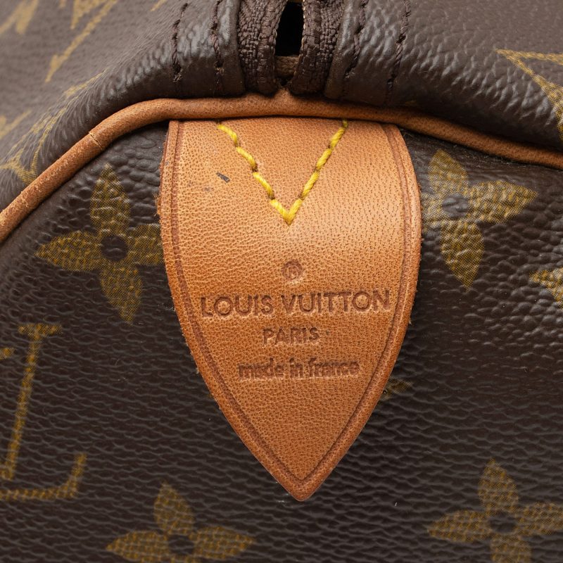 Louis Vuitton Vintage Monogram Canvas Speedy 40 Satchel - FINAL SALE (pnyDKR) - Image 8