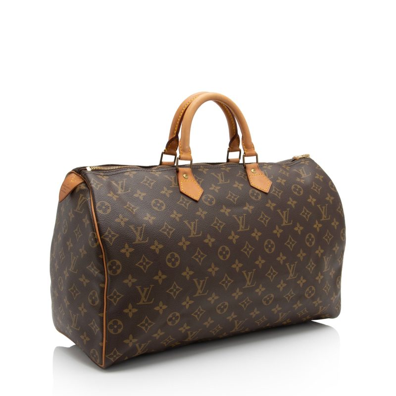Louis Vuitton Vintage Monogram Canvas Speedy 40 Satchel - FINAL SALE (pnyDKR) - Image 2