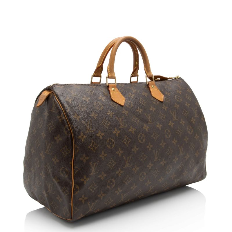 Louis Vuitton Vintage Monogram Canvas Speedy 40 Satchel (fpv0XP) - Image 2