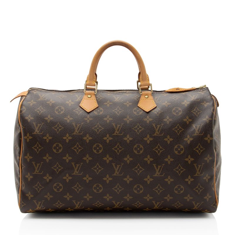 Louis Vuitton Vintage Monogram Canvas Speedy 40 Satchel (tz2MsO)