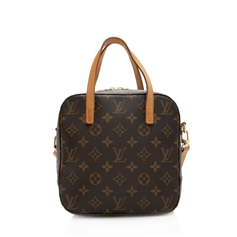 Louis Vuitton Vintage Monogram Canvas Spontini Satchel (21175) - Image 3