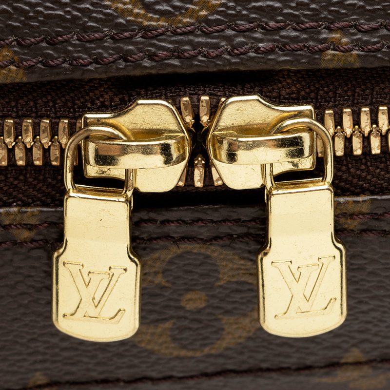 Louis Vuitton Vintage Monogram Canvas Spontini Satchel (21175) - Image 9