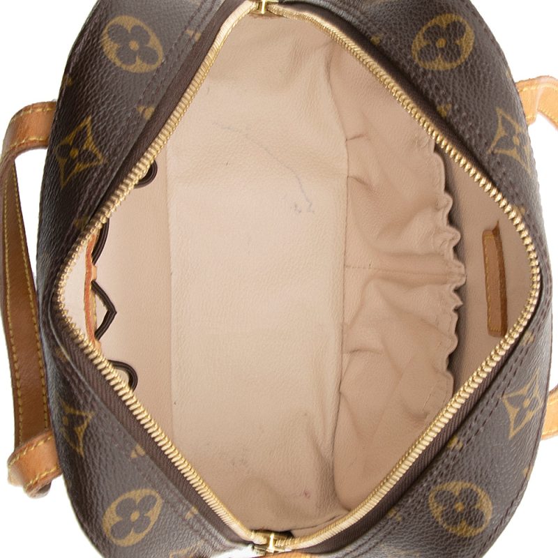 Louis Vuitton Vintage Monogram Canvas Spontini Satchel (21175) - Image 7