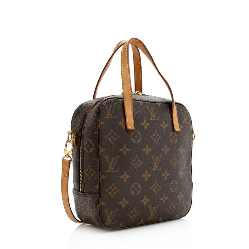 Louis Vuitton Vintage Monogram Canvas Spontini Satchel (21175) - Image 2