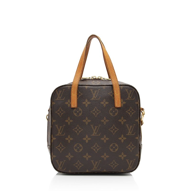 Louis Vuitton Vintage Monogram Canvas Spontini Satchel (SpXgQO) - Image 3