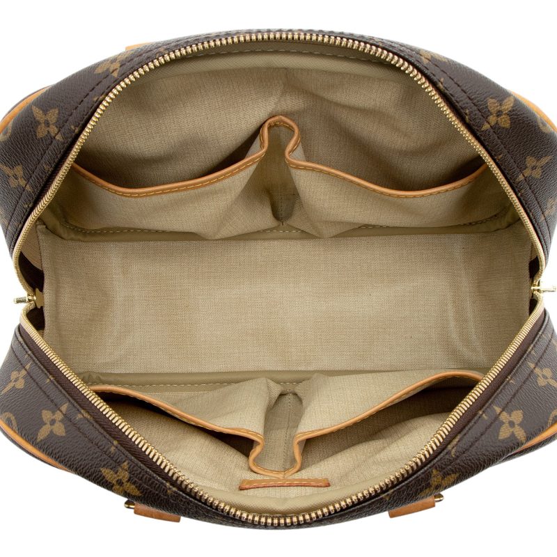 Louis Vuitton Vintage Monogram Canvas Trouville Satchel (ktyfgJ) - Image 7
