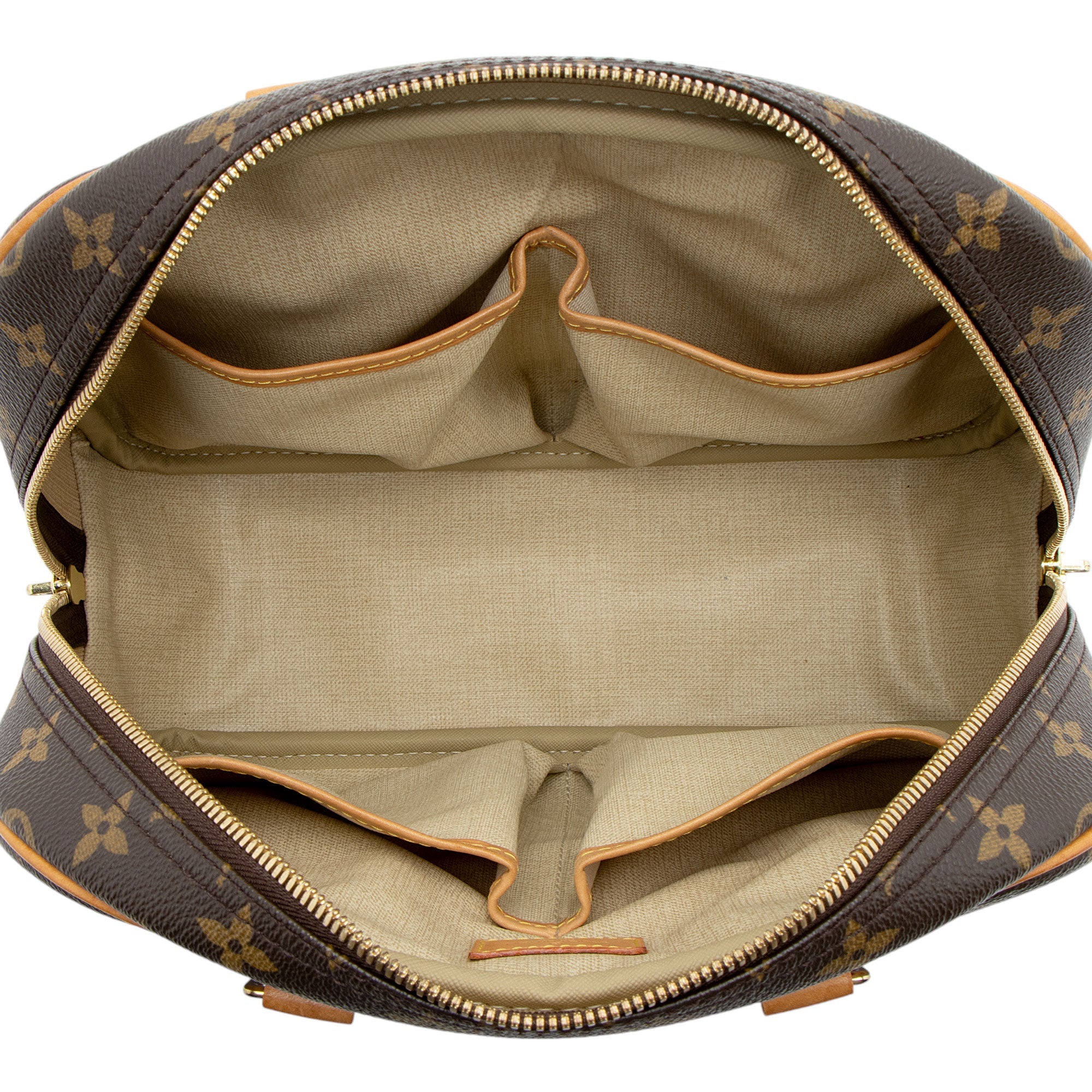 Louis Vuitton Vintage Monogram Canvas Trouville Satchel (ktyfgJ) - Image 7