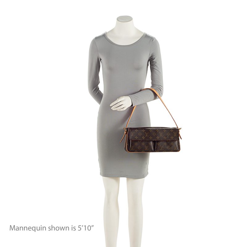 Louis Vuitton Vintage Monogram Canvas Viva Cite MM Shoulder Bag (lyHkDP) - Image 5