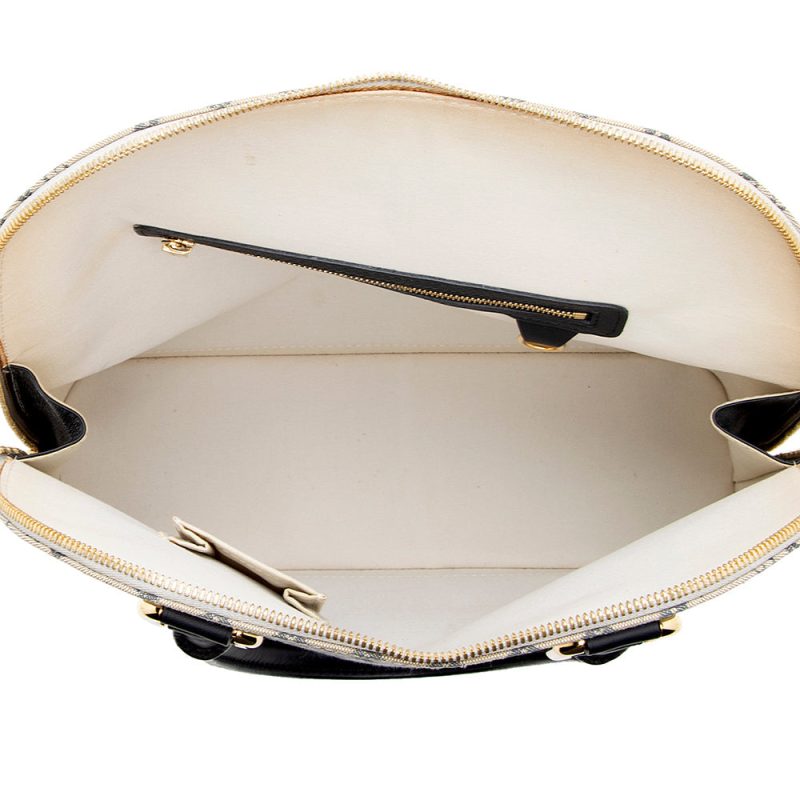 Louis Vuitton Vintage Monogram Mini Lin Alma Haut Satchel (19002) - Image 7