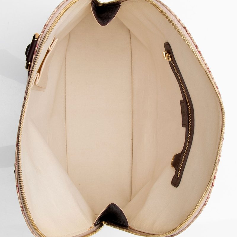 Louis Vuitton Vintage Monogram Mini Lin Alma Haut Satchel (jut32N) - Image 6