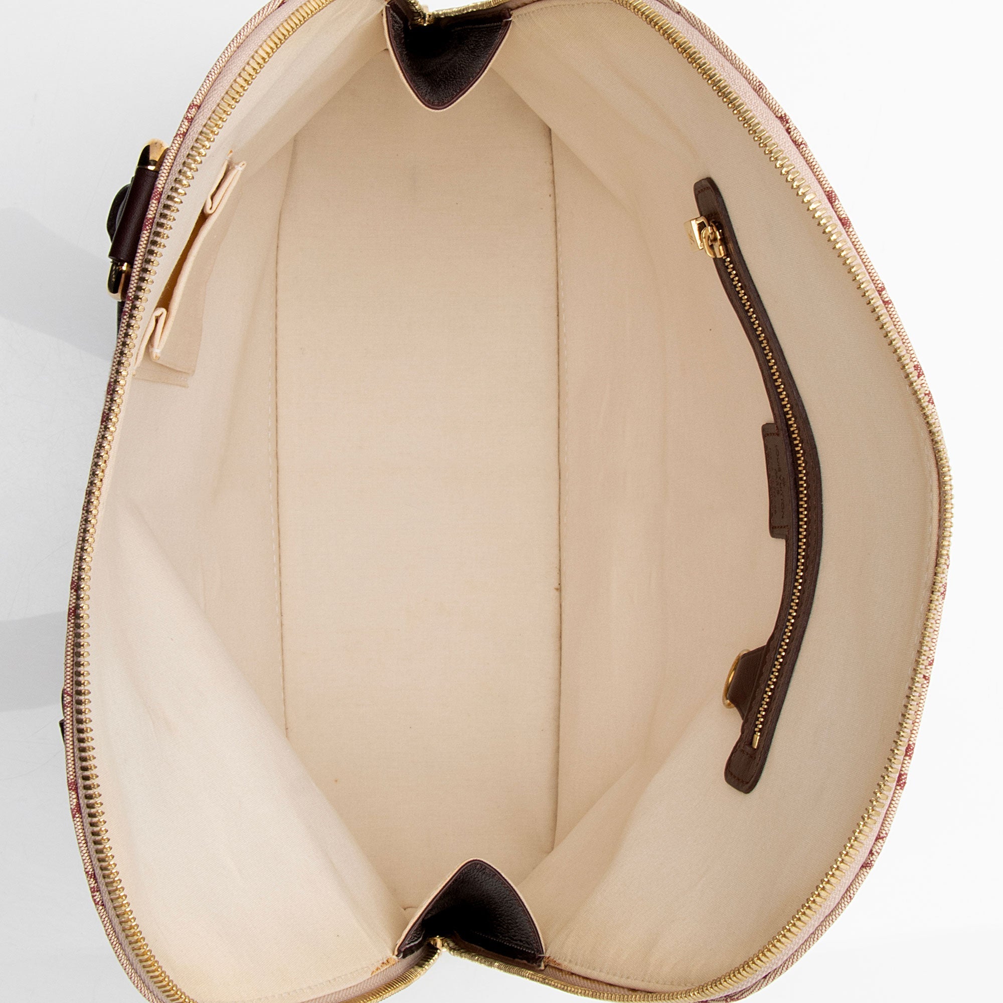 Louis Vuitton Vintage Monogram Mini Lin Alma Haut Satchel (jut32N) - Image 6