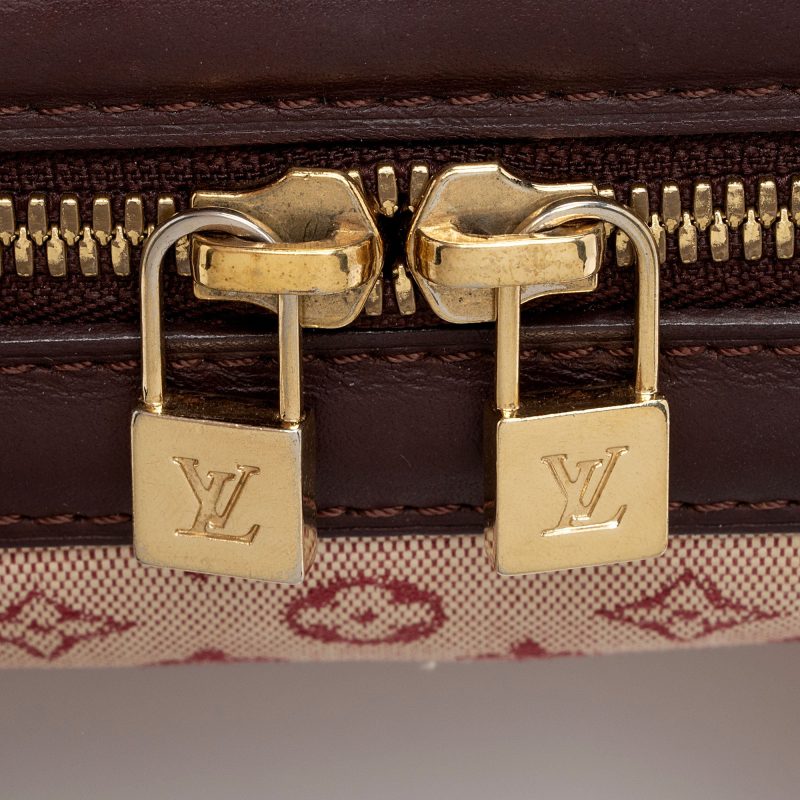 Louis Vuitton Vintage Monogram Mini Lin Josephine PM Satchel (irI9FP) - Image 9
