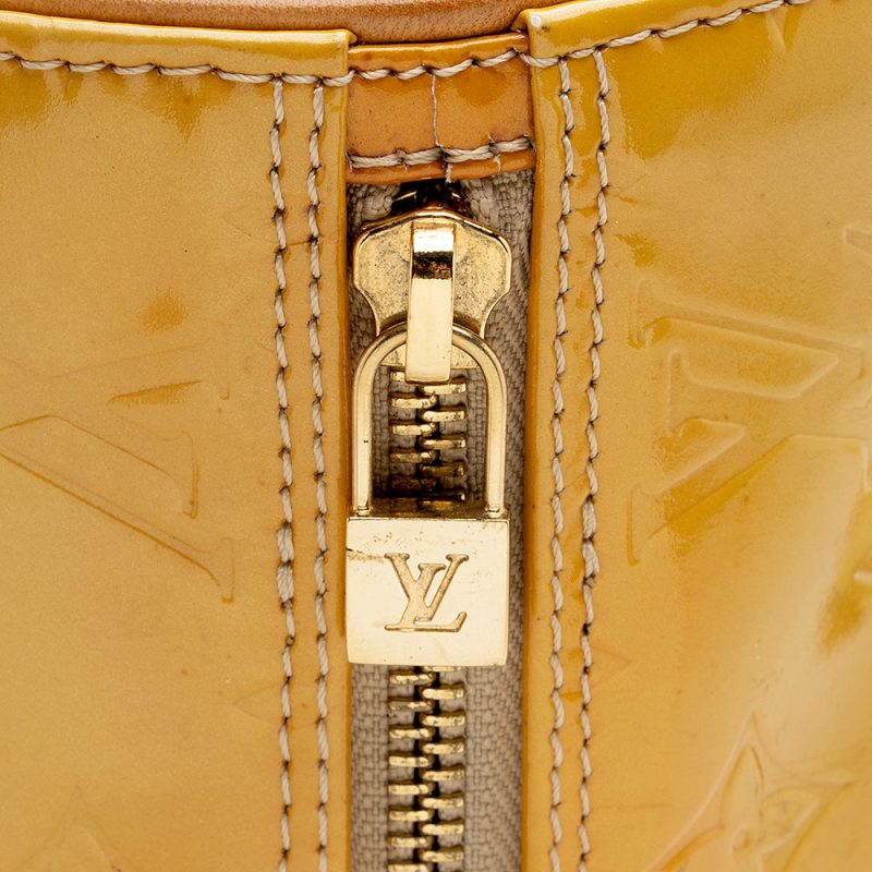 Louis Vuitton Vintage Monogram Vernis Bedford Satchel (15741) - Image 9